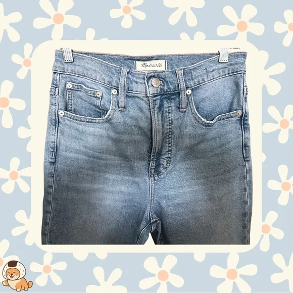 Madewell The Perfect Vintage Jean in Ellicott Wash, Sz 26 - Picture 6 of 15